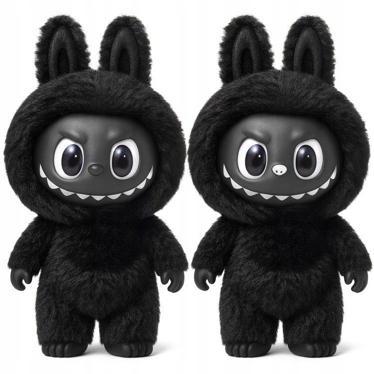 عروسک لبوبو مشکی آفریقایی