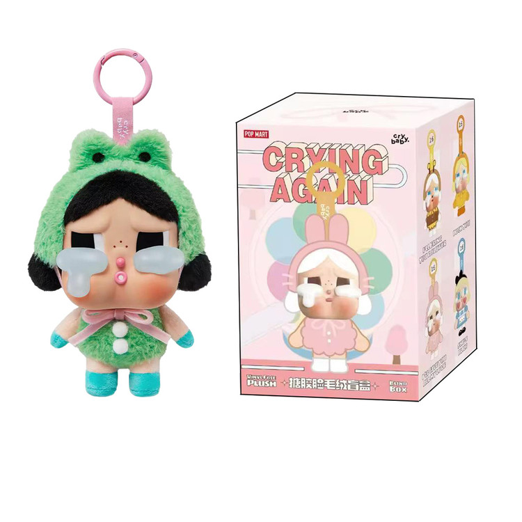 عروسک لبوبو کرای بیبی پاپ مارت
